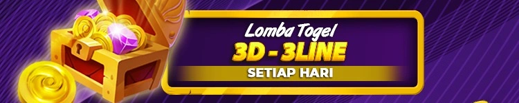 LOMBA 3D - 3 LINE WAJIB BETTING IDR 3.000